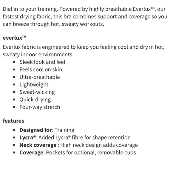 Lululemon Wunder Train Longline Bra - Medium Support, C/D cups - Picture 4 of 5